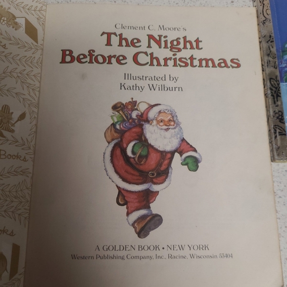 VINTAGE 1980S CHRISTMAS LITTLE GOLDEN BOOKS - Picture 2 of 8